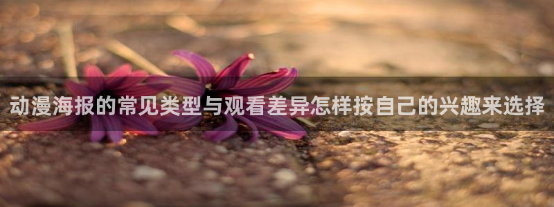 动漫天堂高清全集在线观看：动漫海报的常见类型与观看差异怎样按自己的兴趣来选择